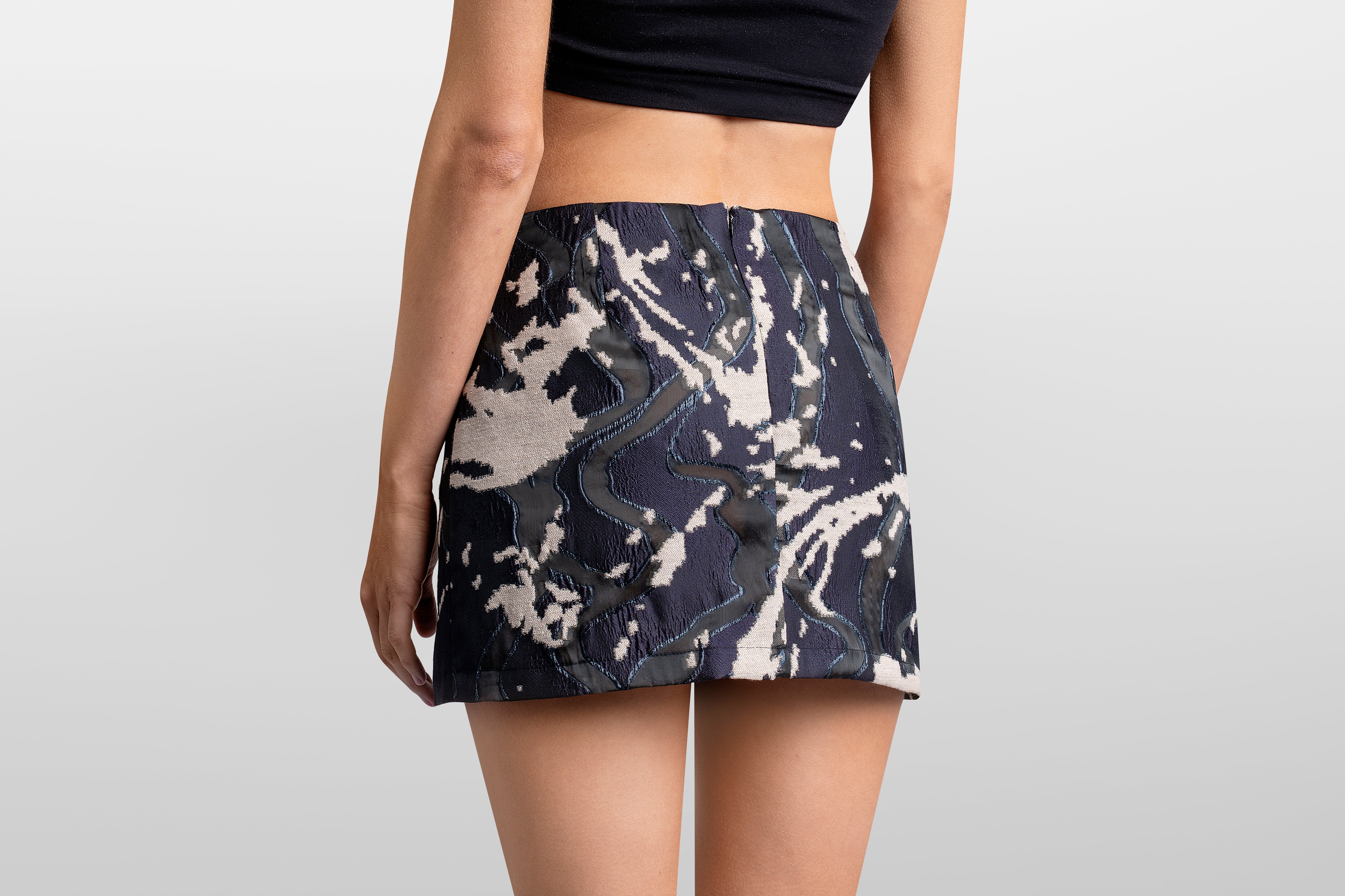 MINI FALDA JACQUARD
