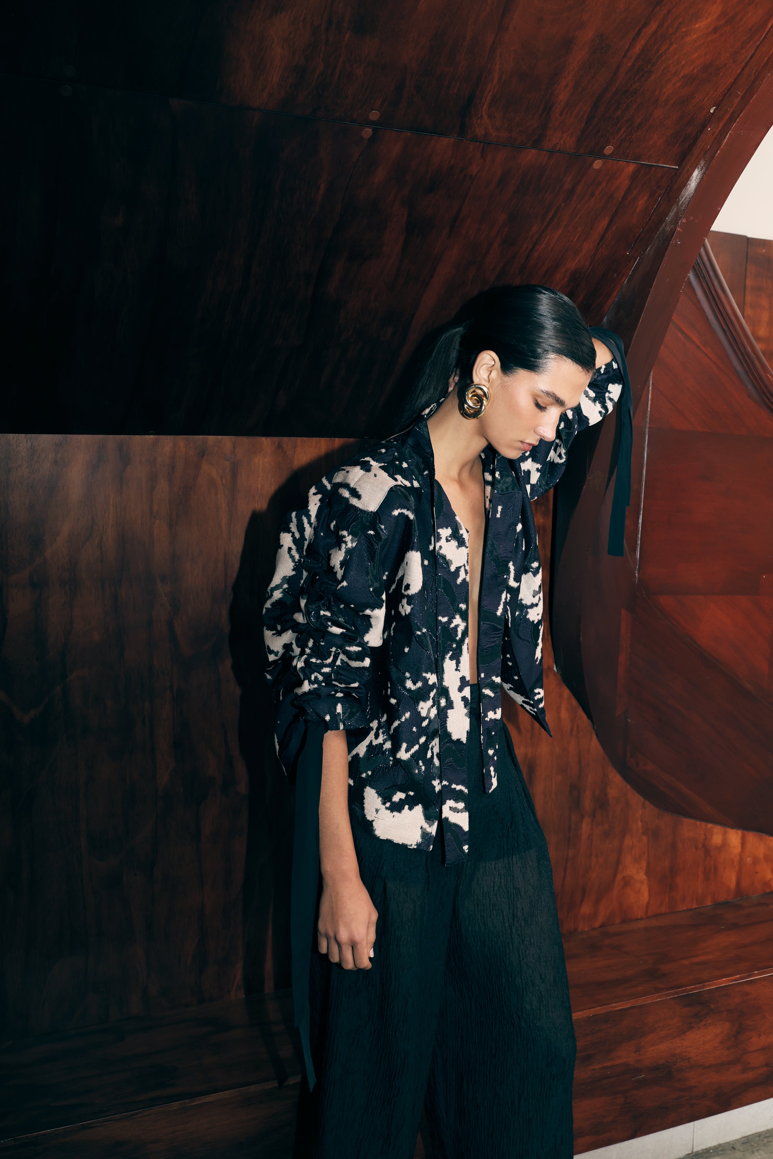 CHAQUETA AKRA JACQUARD