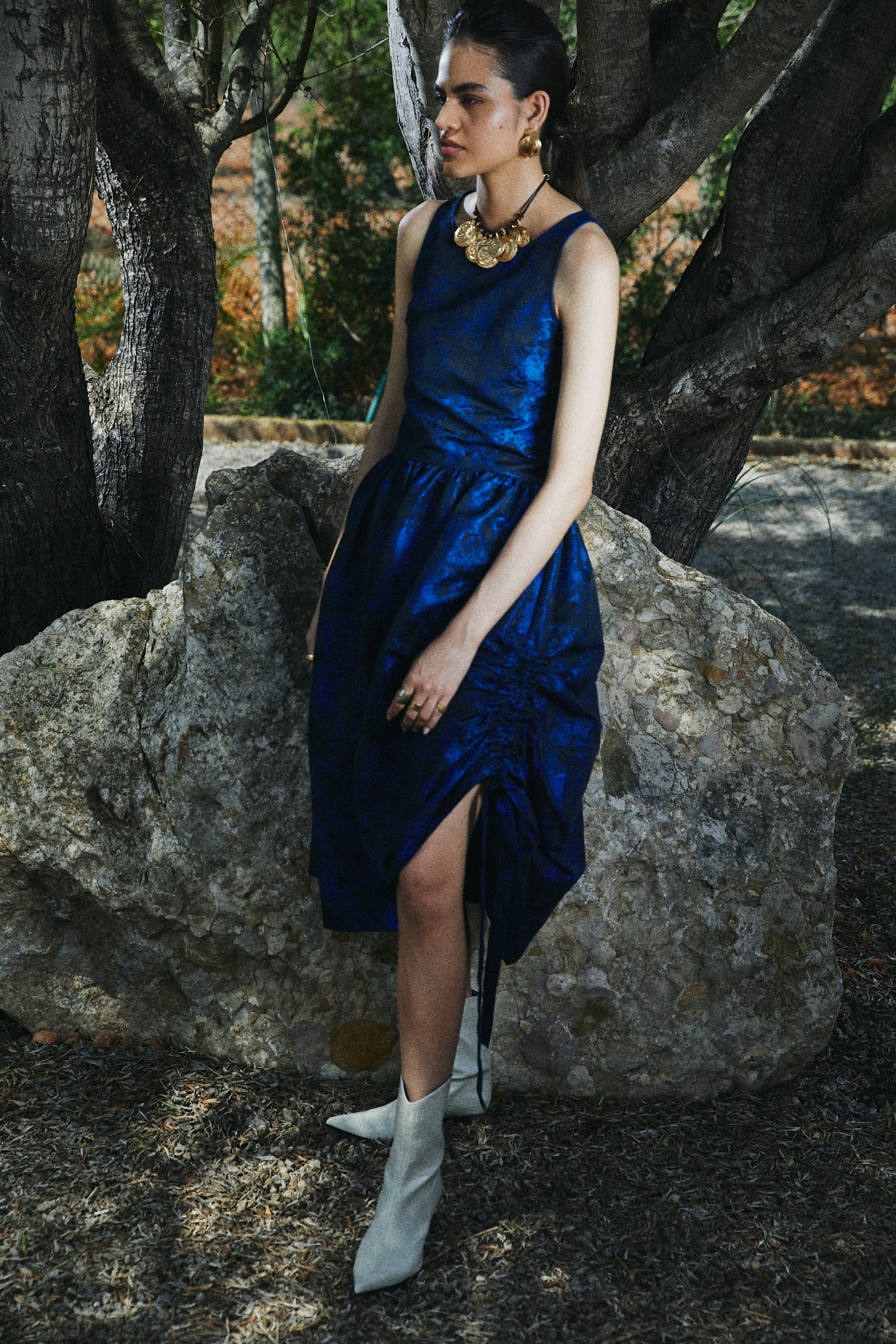 VESTIDO JACQUARD