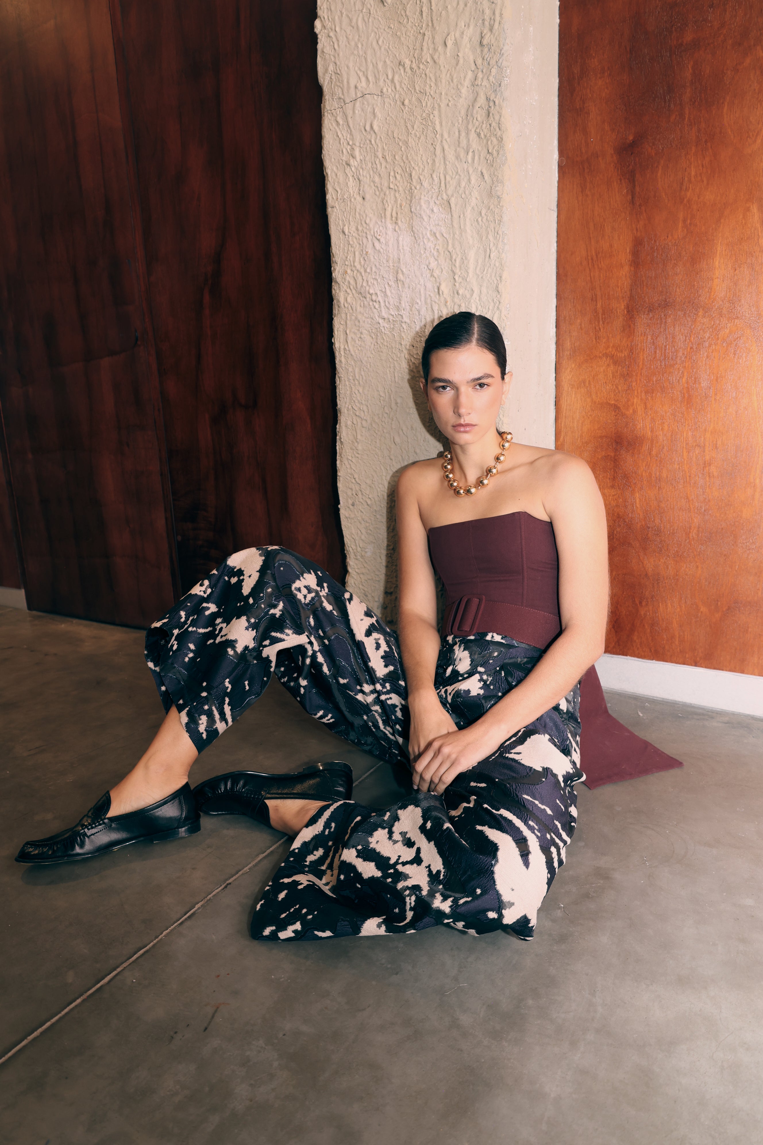 PANTALÓN NOA JACQUARD