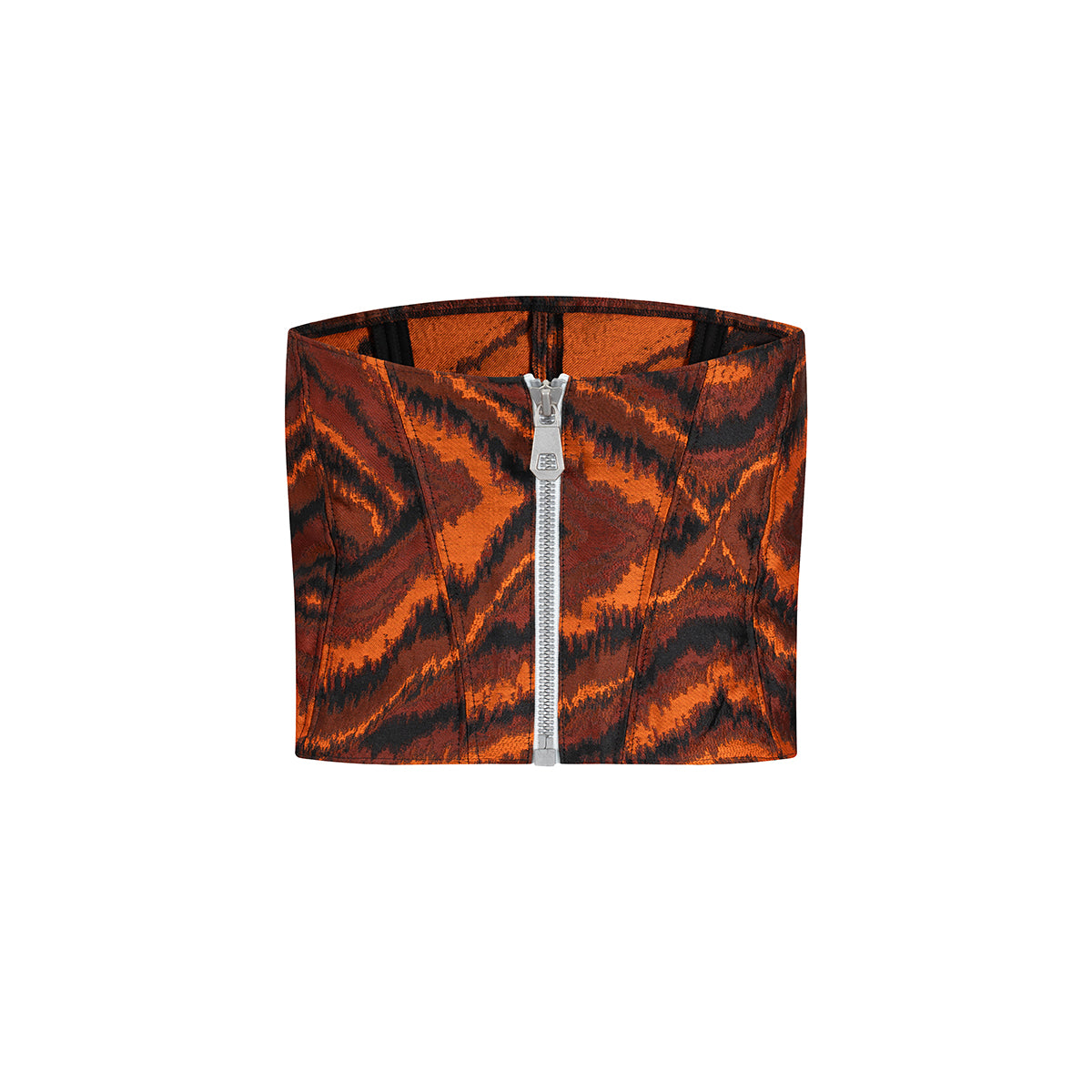 CORSET TOP JACQUARD