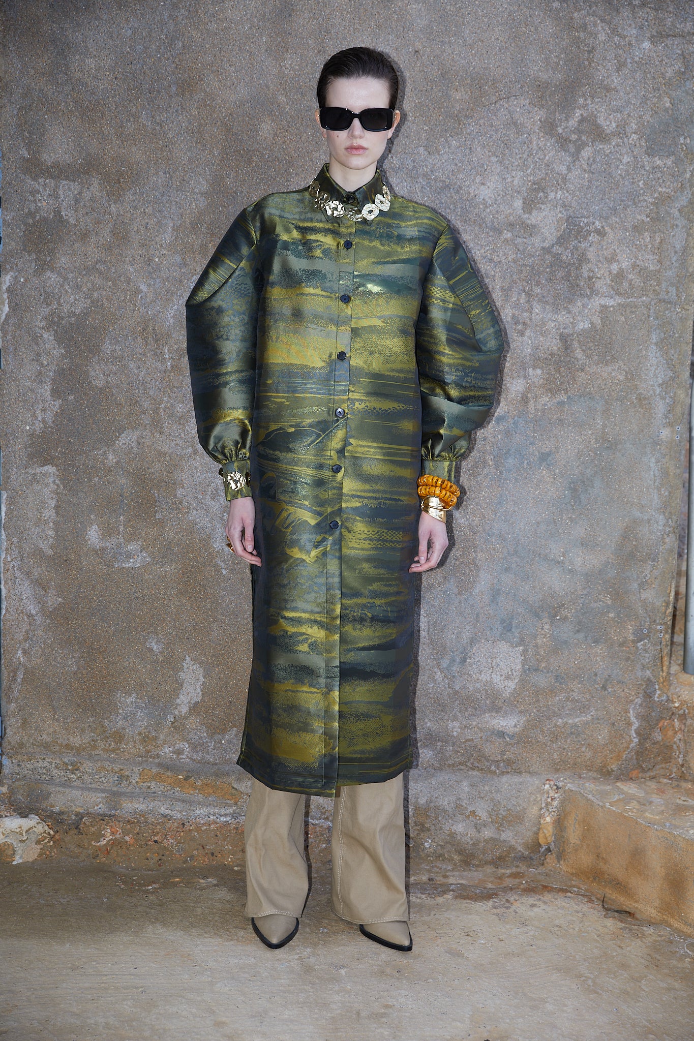 CAMISA EN JACQUARD