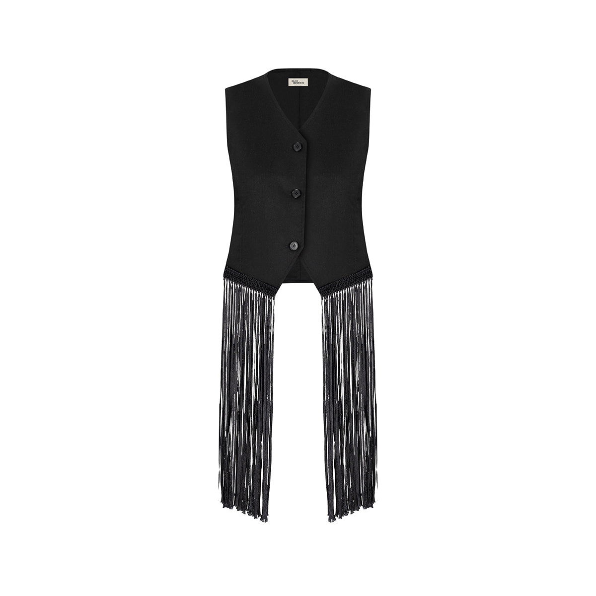 GILLET TOP MACRAME