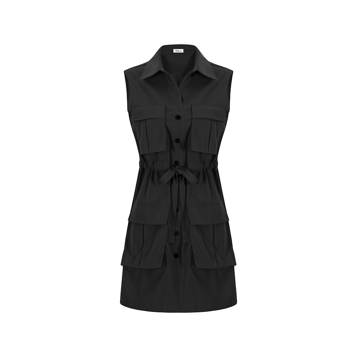VESTIDO SAHARIANA DRIL