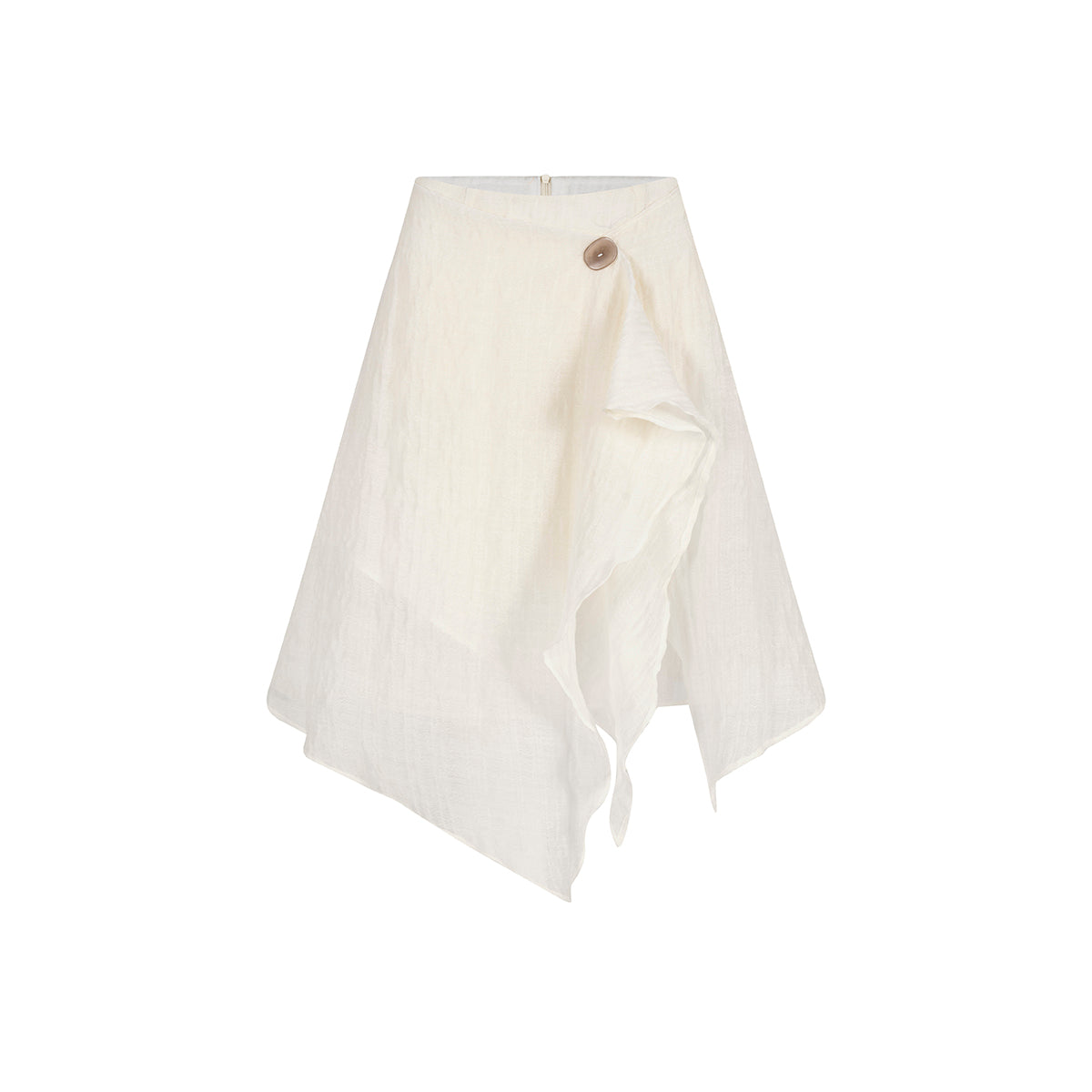 FALDA ASIMETRICA ORGANZA