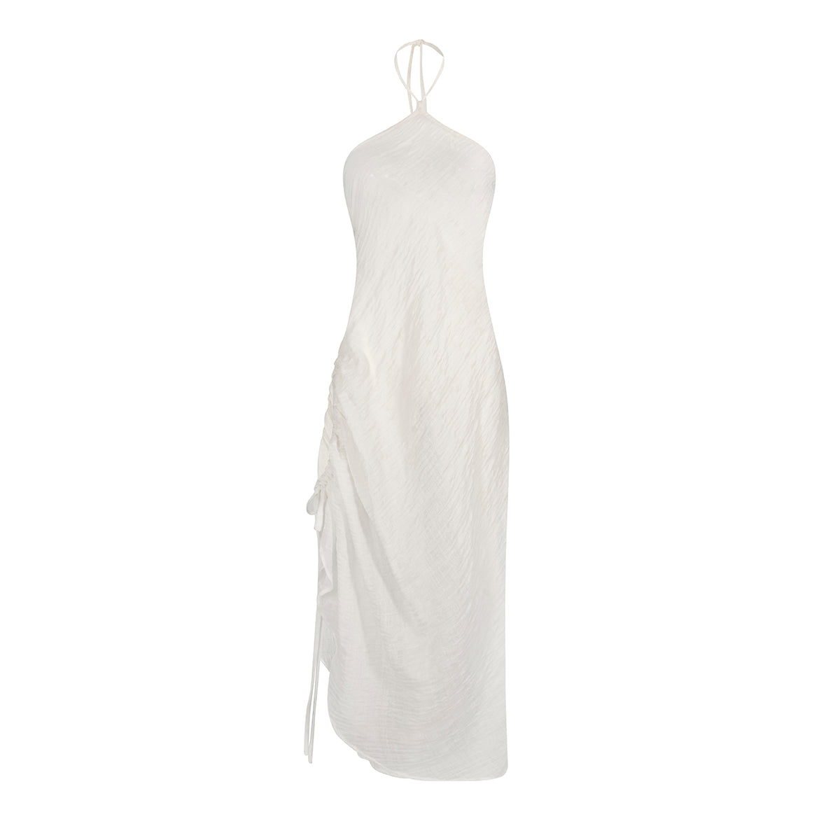 VESTIDO HALTER ORGANZA