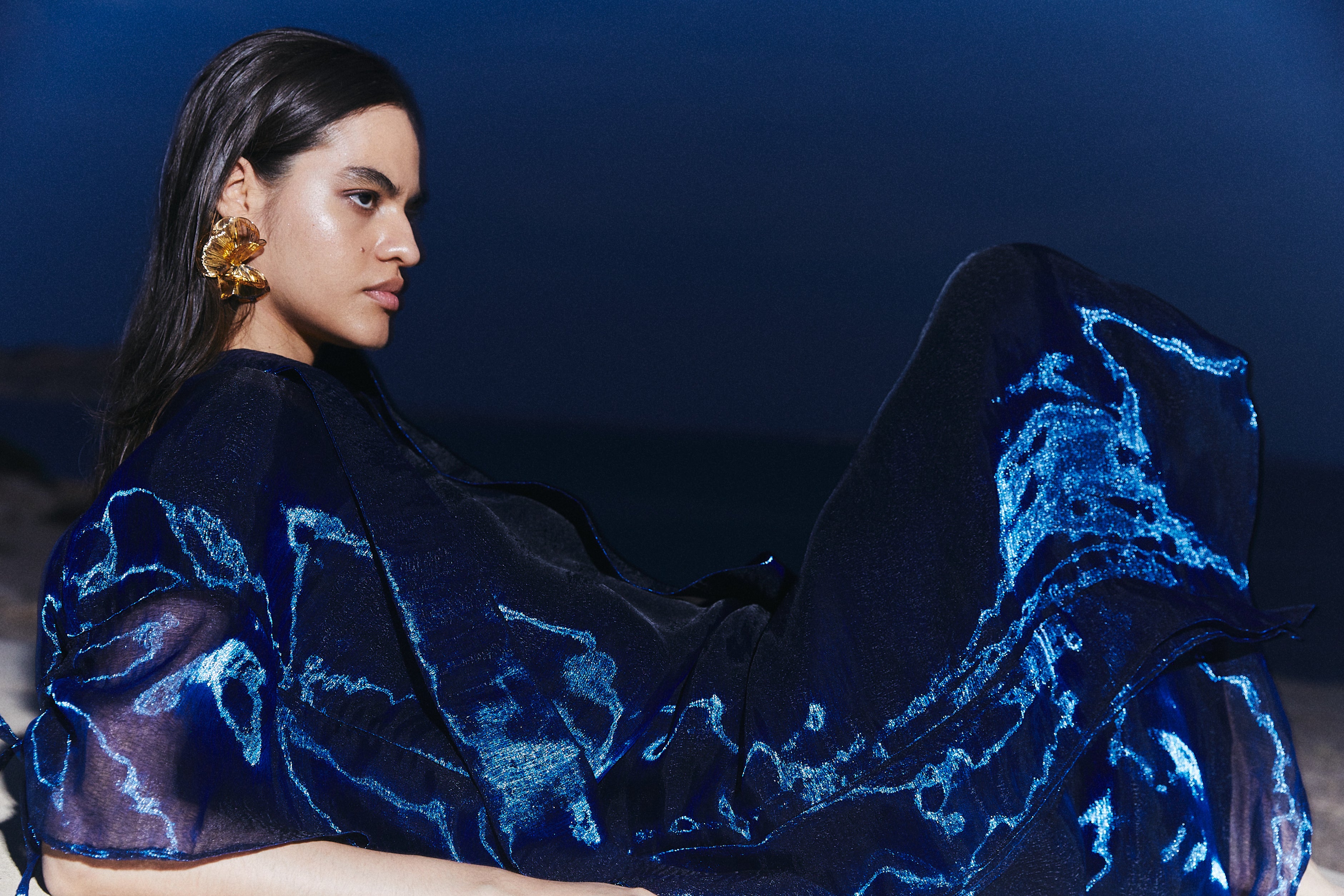 MAXI CAFTAN ORGANZA