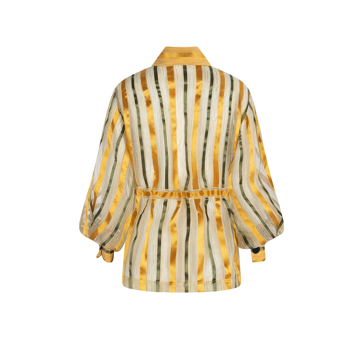 CHAQUETA SAHARIANA EN ORGANZA