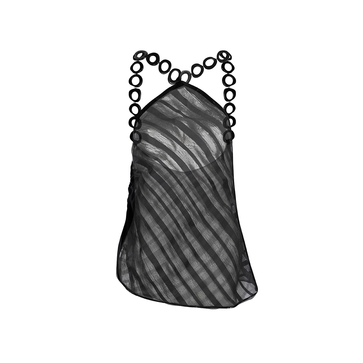 TOP ORGANZA CON TAGUA