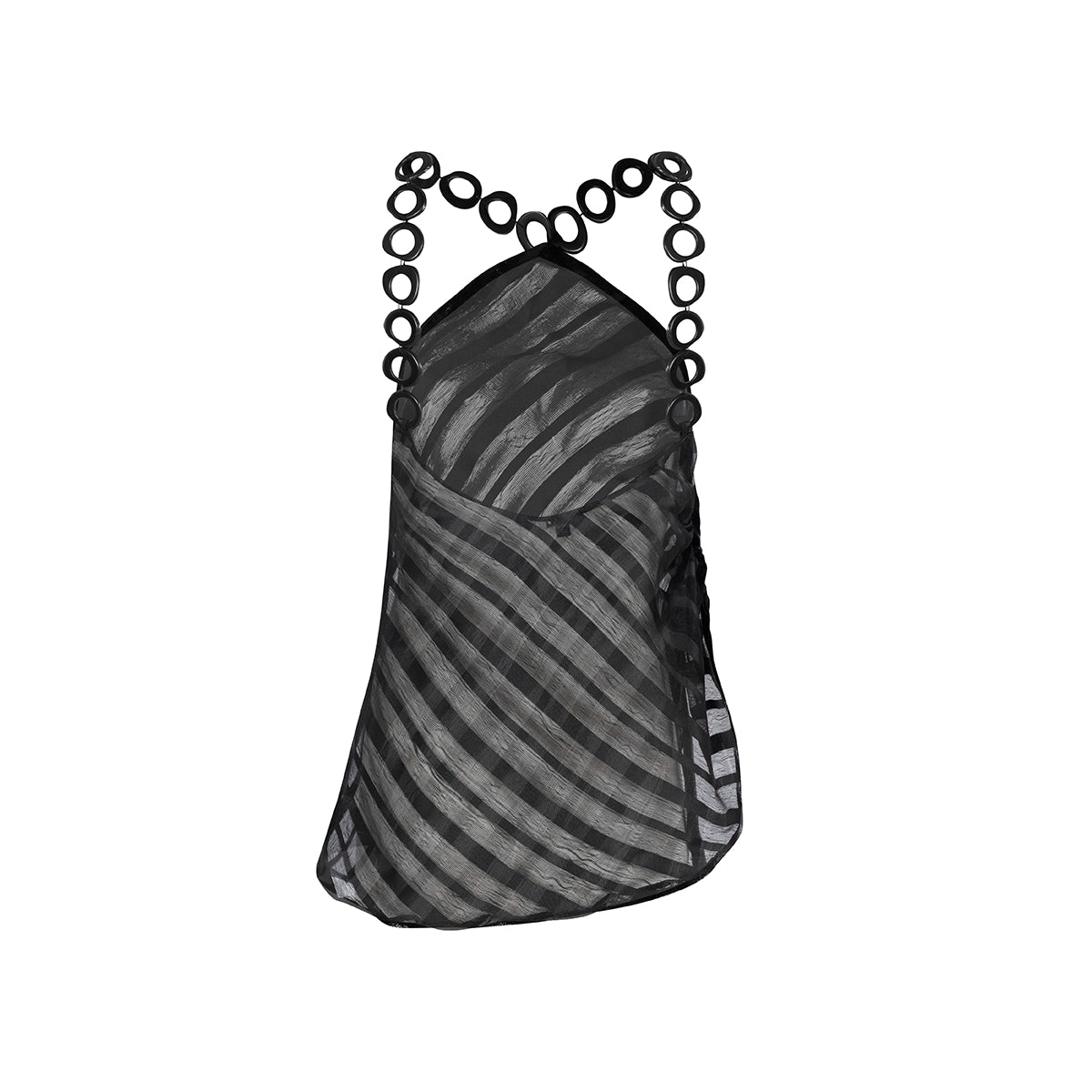 TOP ORGANZA CON TAGUA