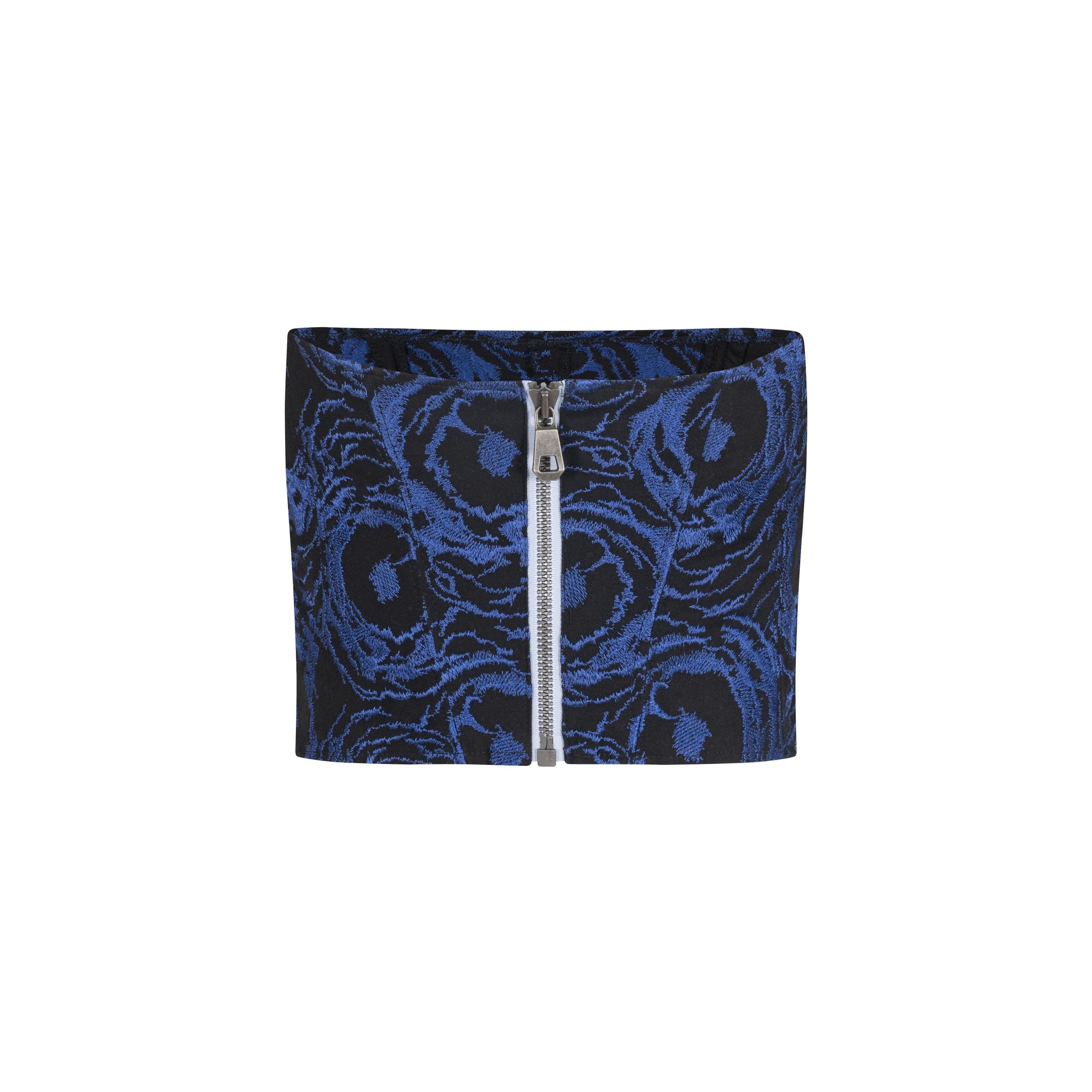 CORSET DE ALGODÓN BORDADO