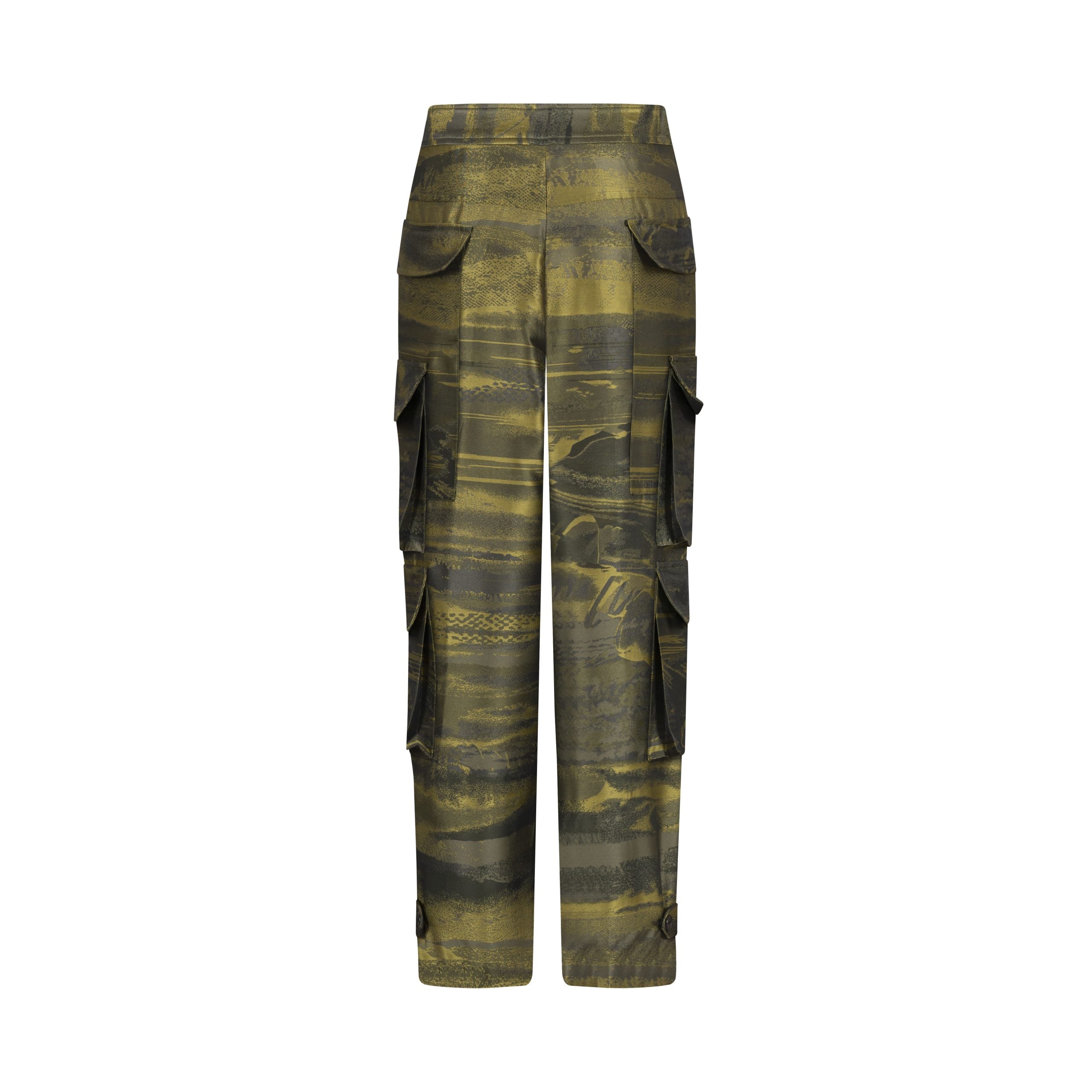 PANTALONES TIPO CARGO EN JACQUARD