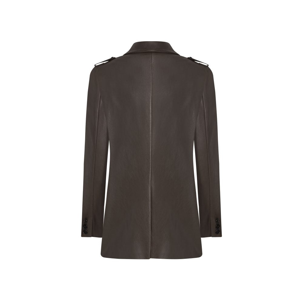 BLAZER EN CUERINA