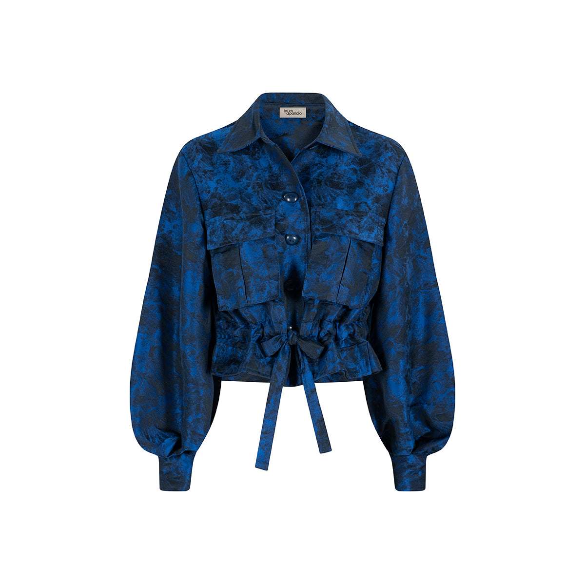CHAQUETA SAHARIANA JACQUARD