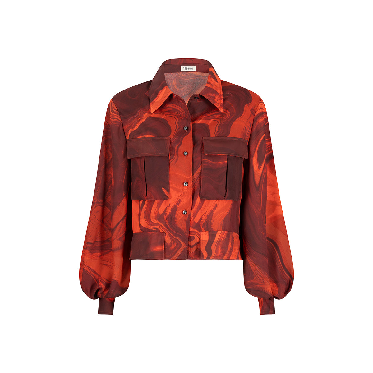 BLUSA SAHARIANA ESTAMPADA