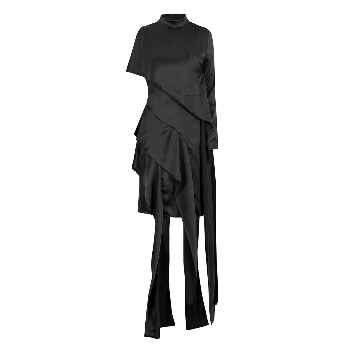 VESTIDO DE VOLANTES