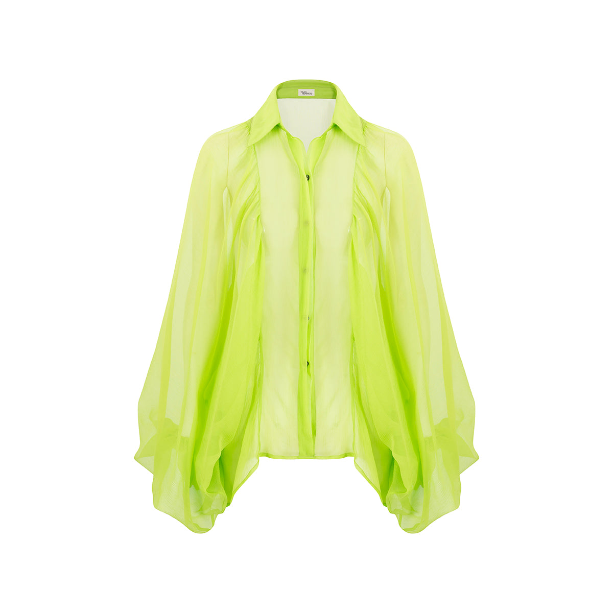 CAMISA MANGAS ANCHAS CHIFON