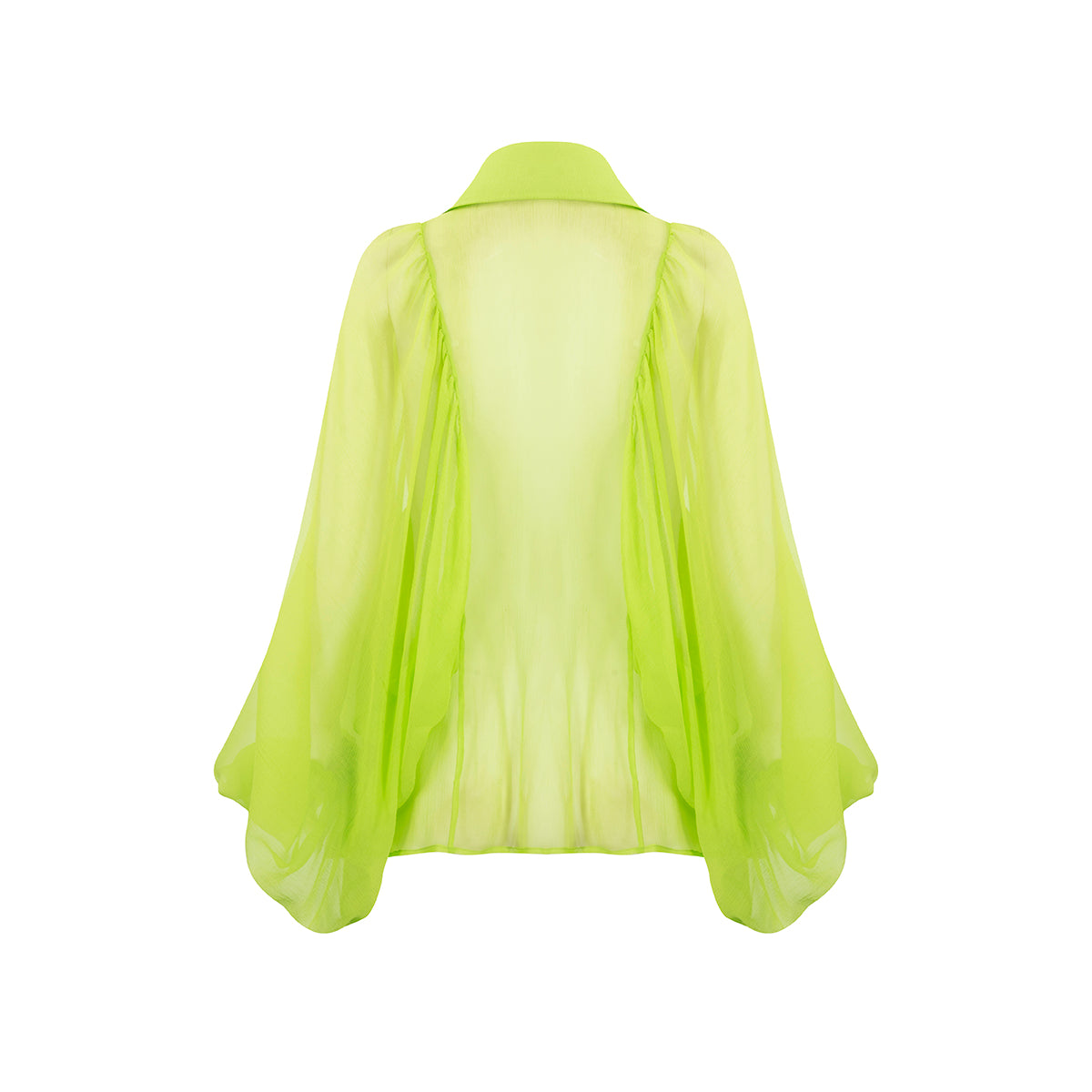CAMISA MANGAS ANCHAS CHIFON