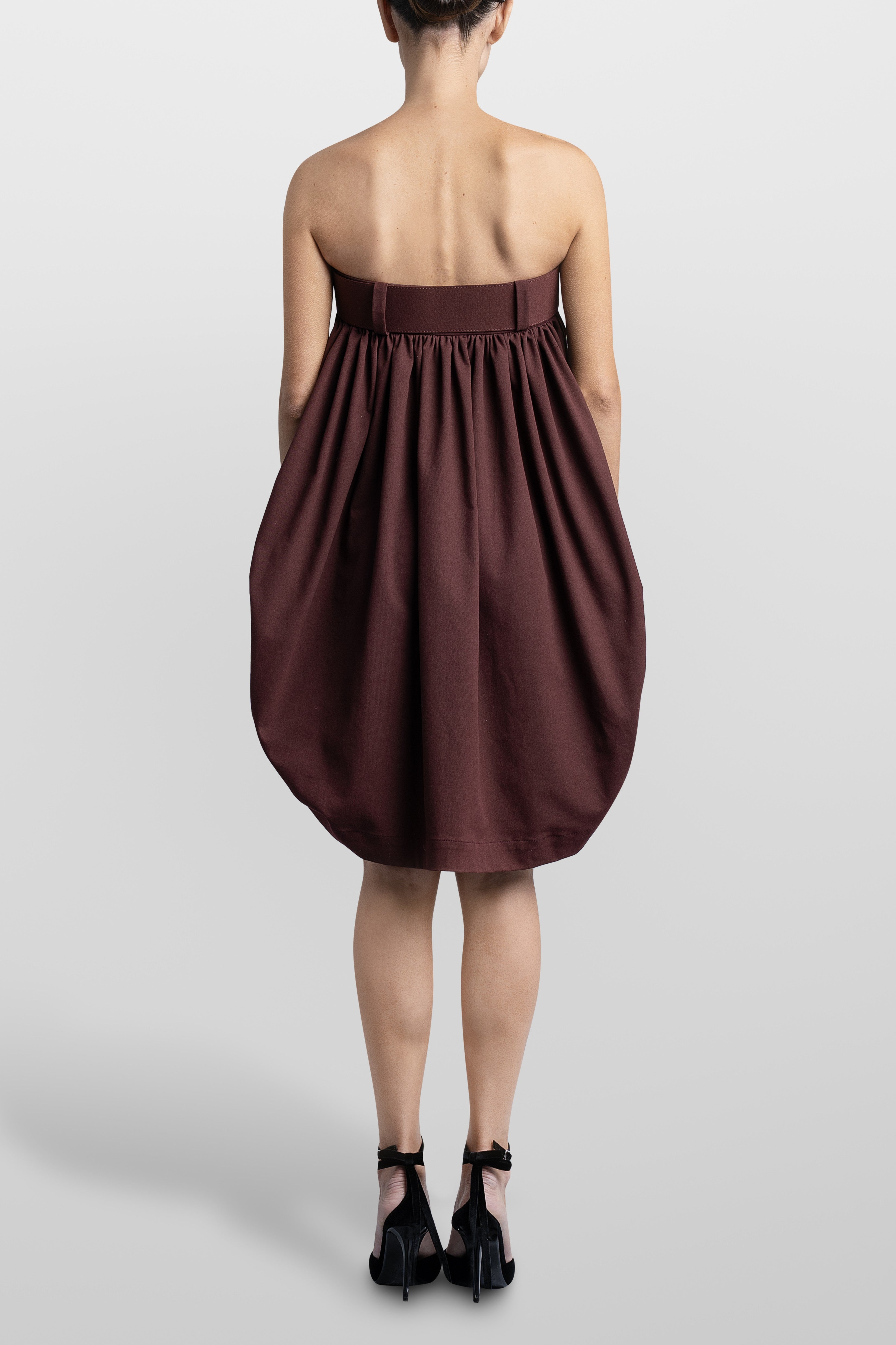MINI DRESS DRIL CON CINTURÓN