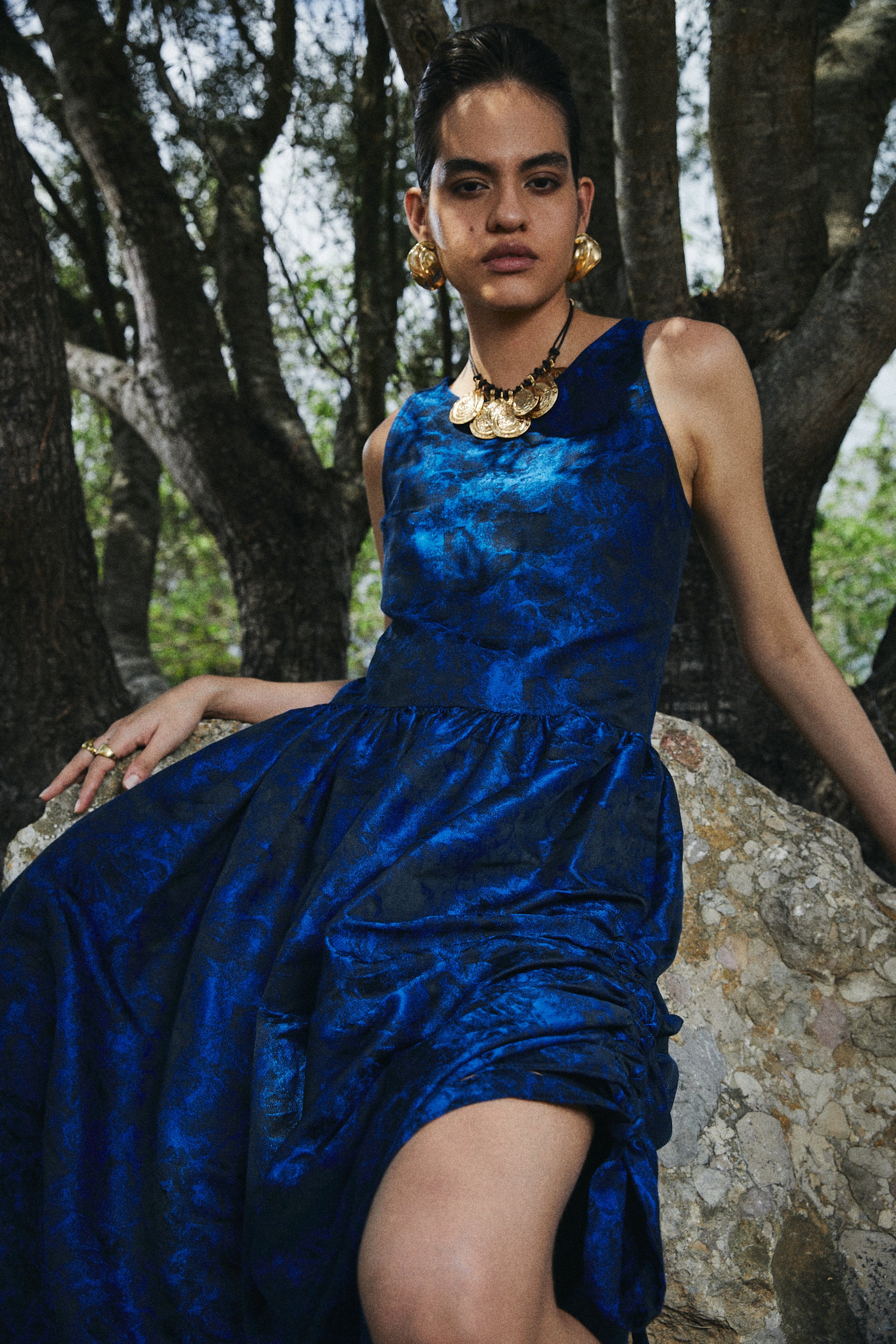 VESTIDO JACQUARD