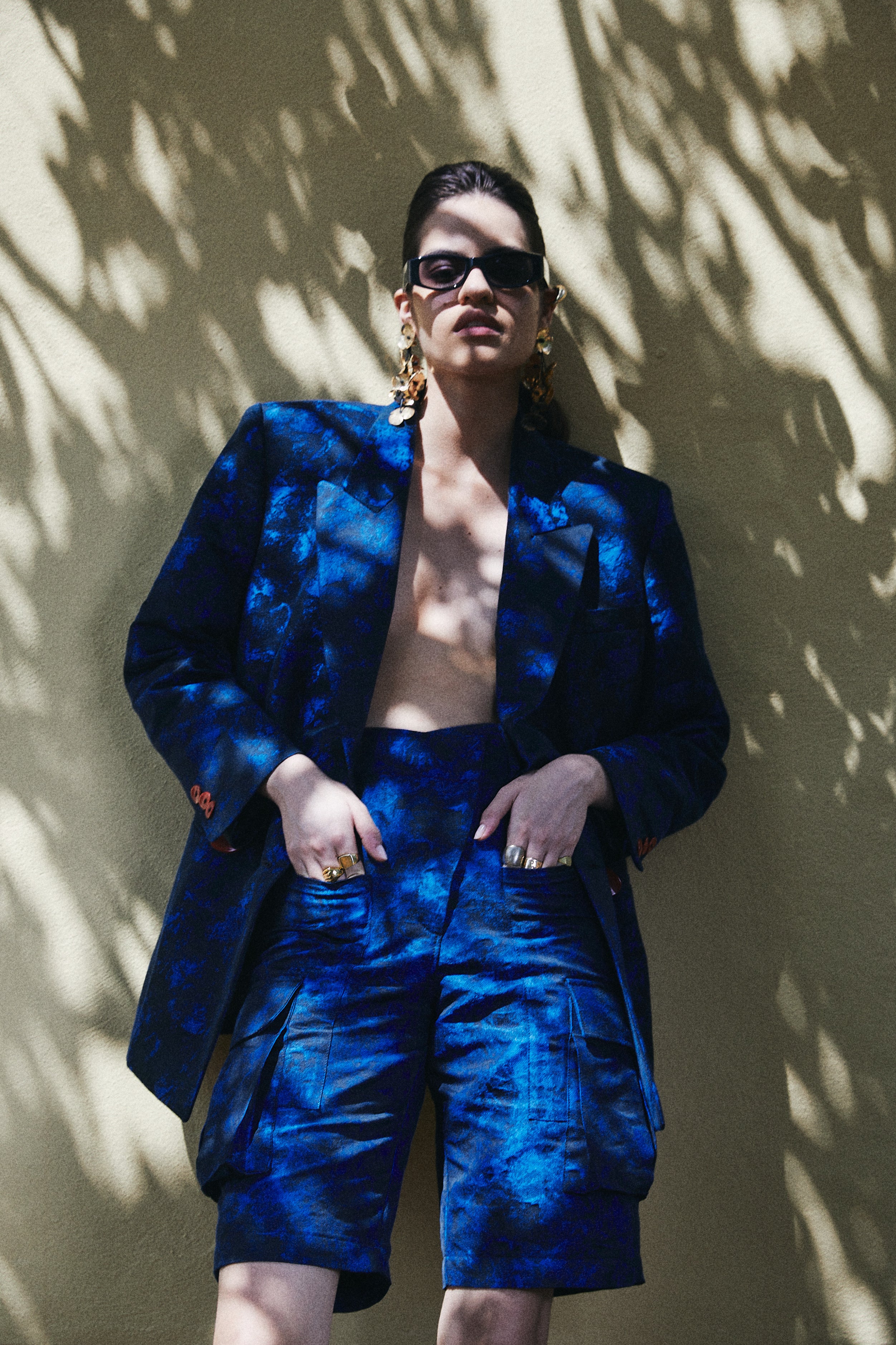 SHORT JACQUARD