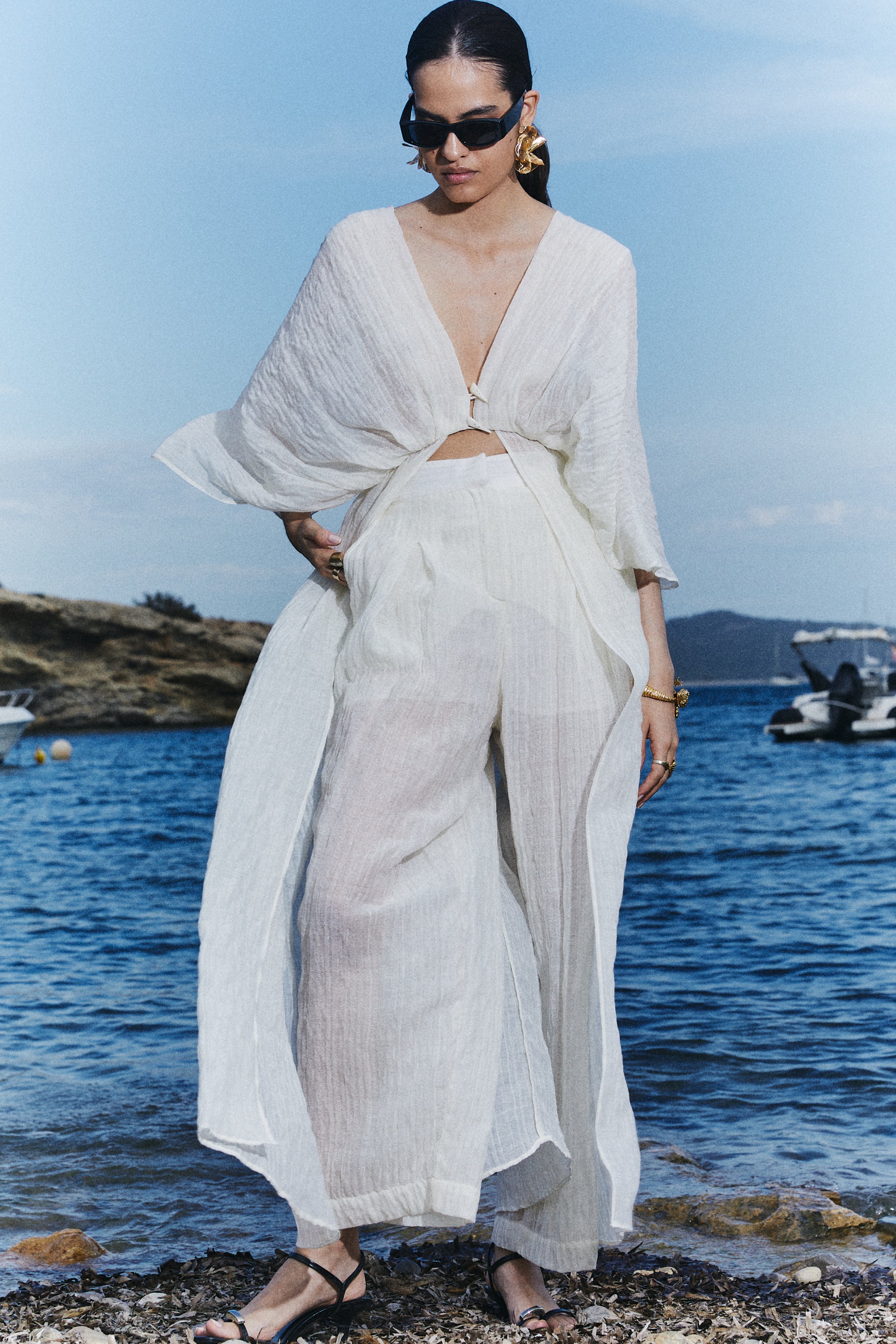 MAXI TOP ORGANZA