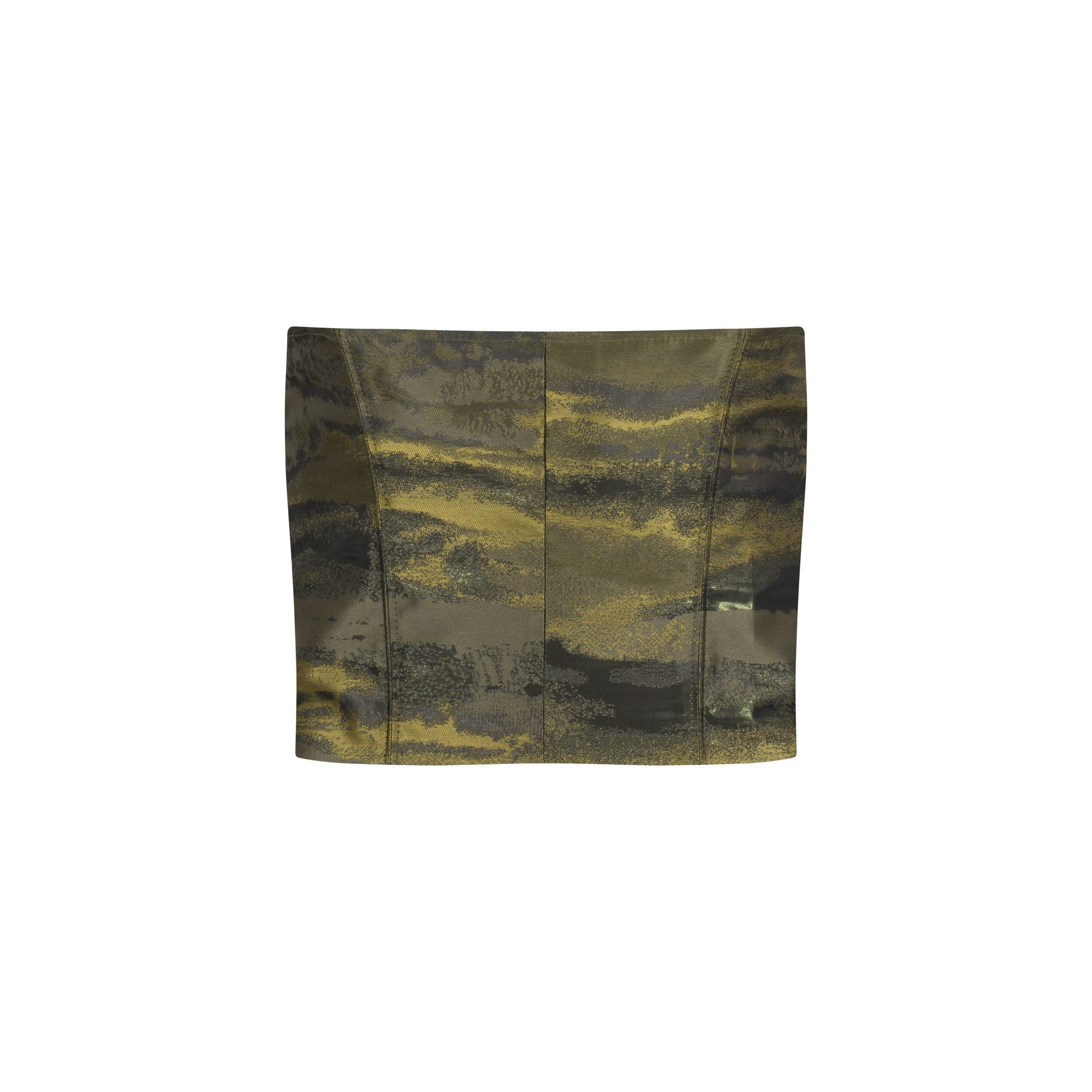 CORSET EN JACQUARD