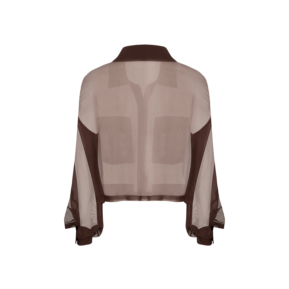 BLUSA SAHARIANA CHIFON